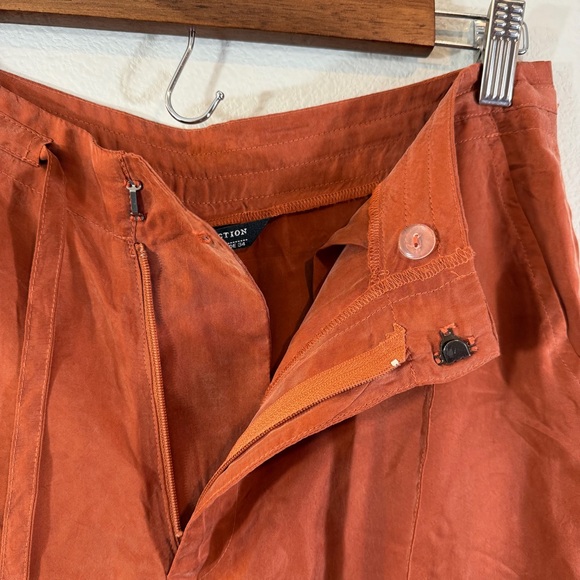 Peruvian Connection Paprika Margot Pants Size 4 Wide Leg Drawstring Soft Luxe - Picture 8 of 14